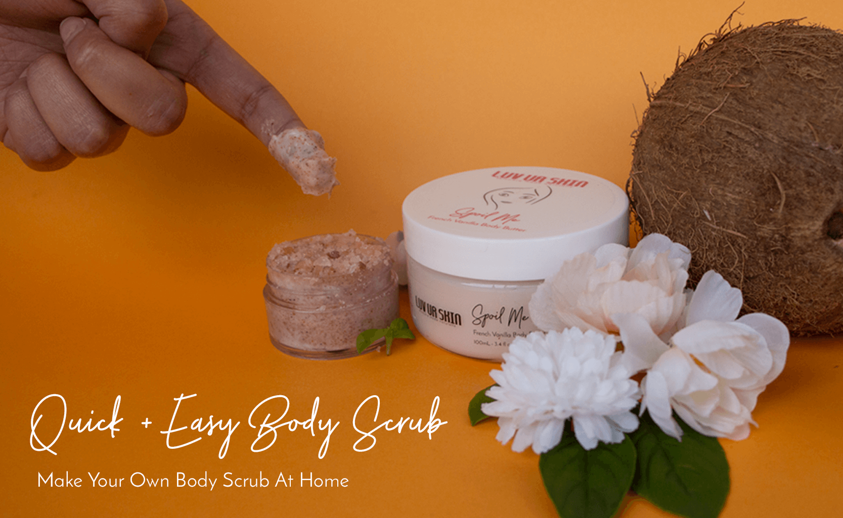 Quick + Easy Body Scrub