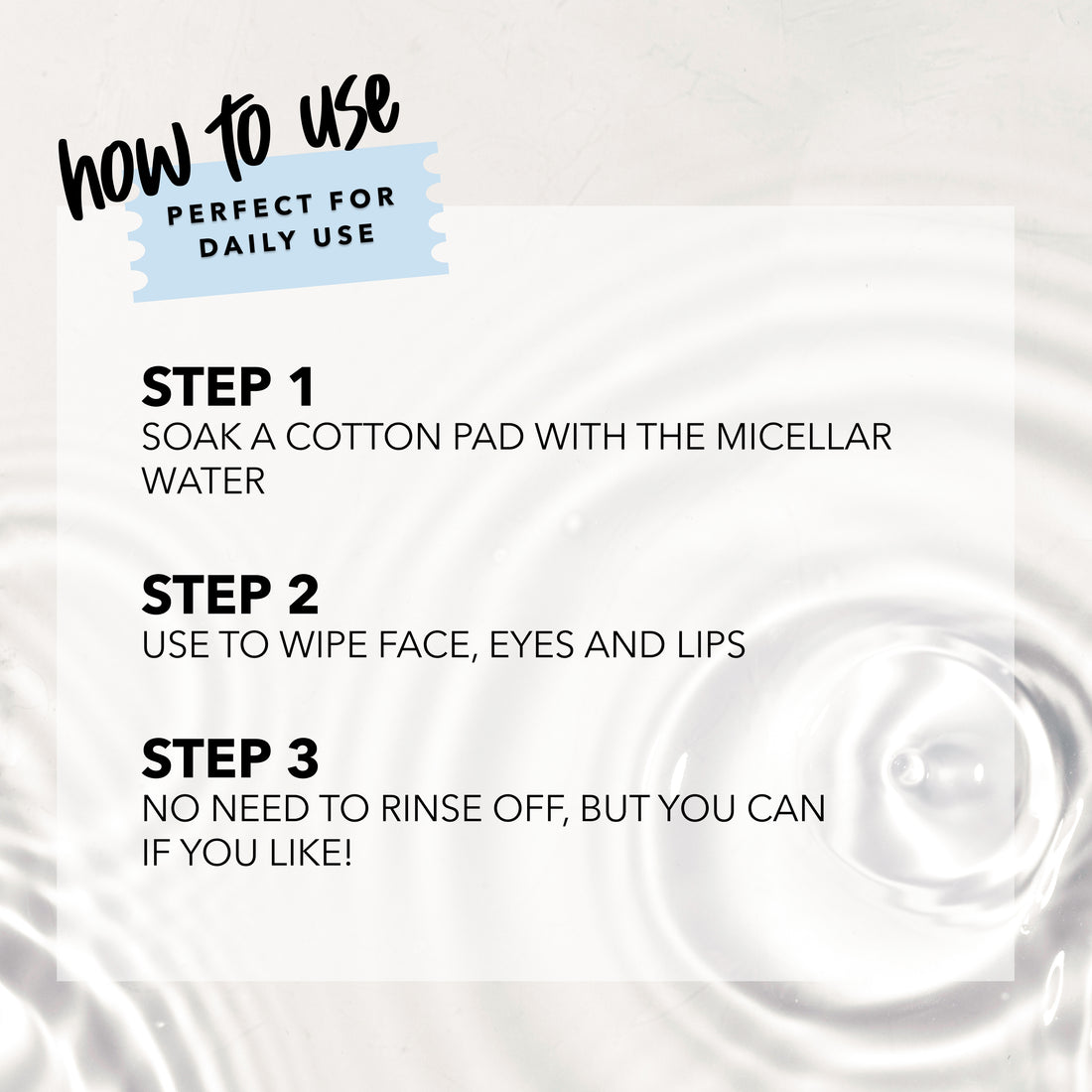 Freshen Up - Cleansing Micellar Water