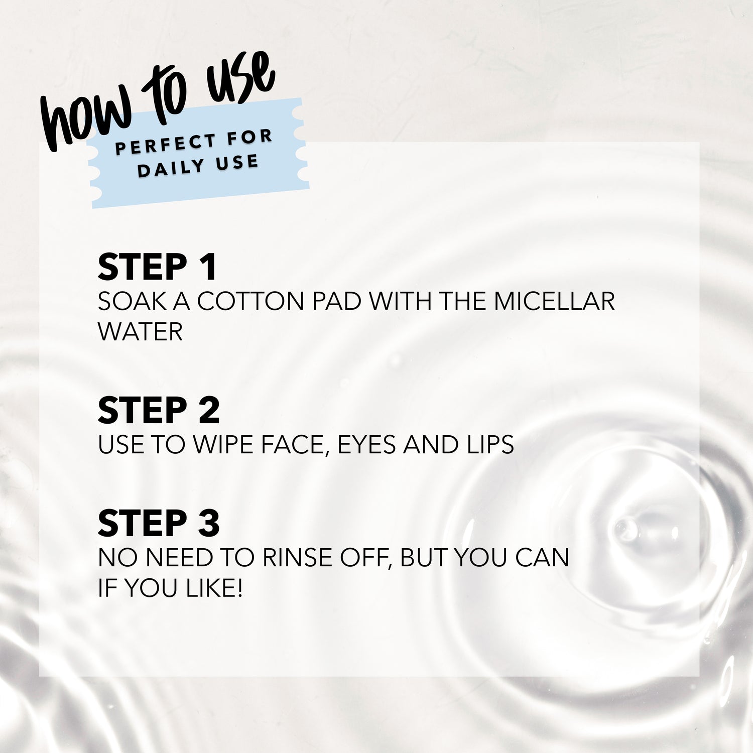 Freshen Up - Cleansing Micellar Water